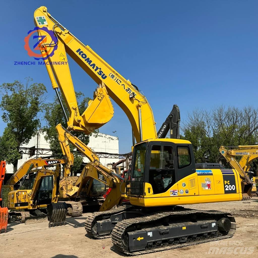 Komatsu PC 200 Rupsgraafmachines