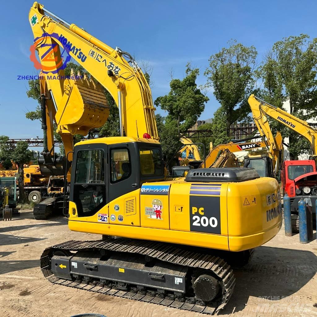 Komatsu PC 200 Rupsgraafmachines