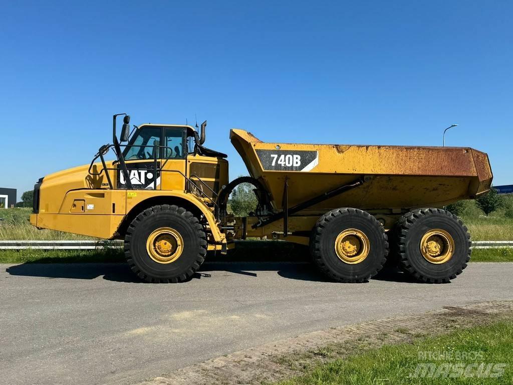 CAT 740B Knik dumptrucks