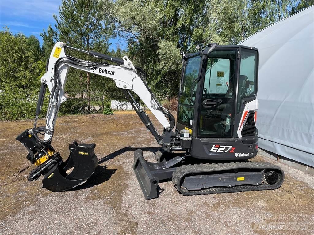 Bobcat E27Z Minigraafmachines < 7t