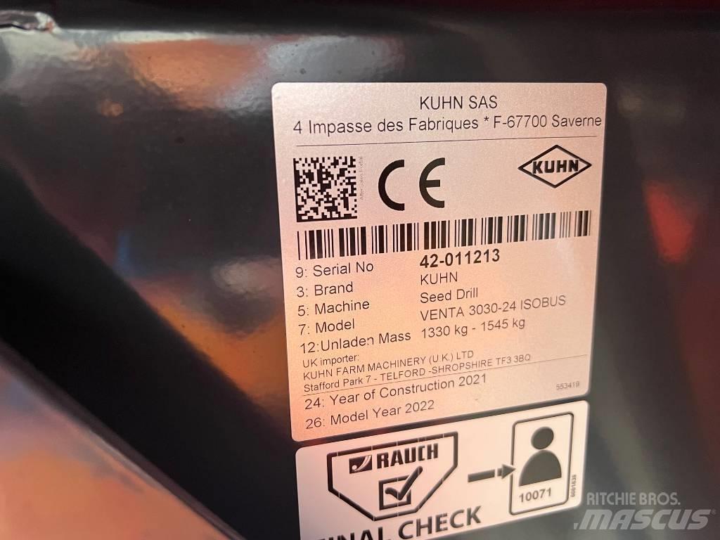 Kuhn Venta 3030-24 Zaaimachines