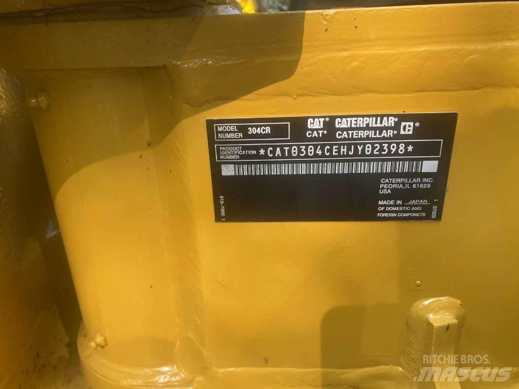 CAT 304C Rupsgraafmachines