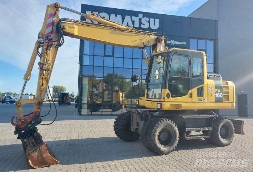Komatsu PW160-8 Wielgraafmachines