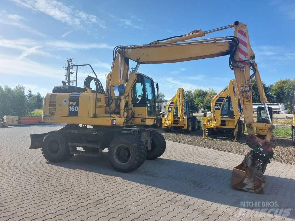 Komatsu PW160-8 Wielgraafmachines