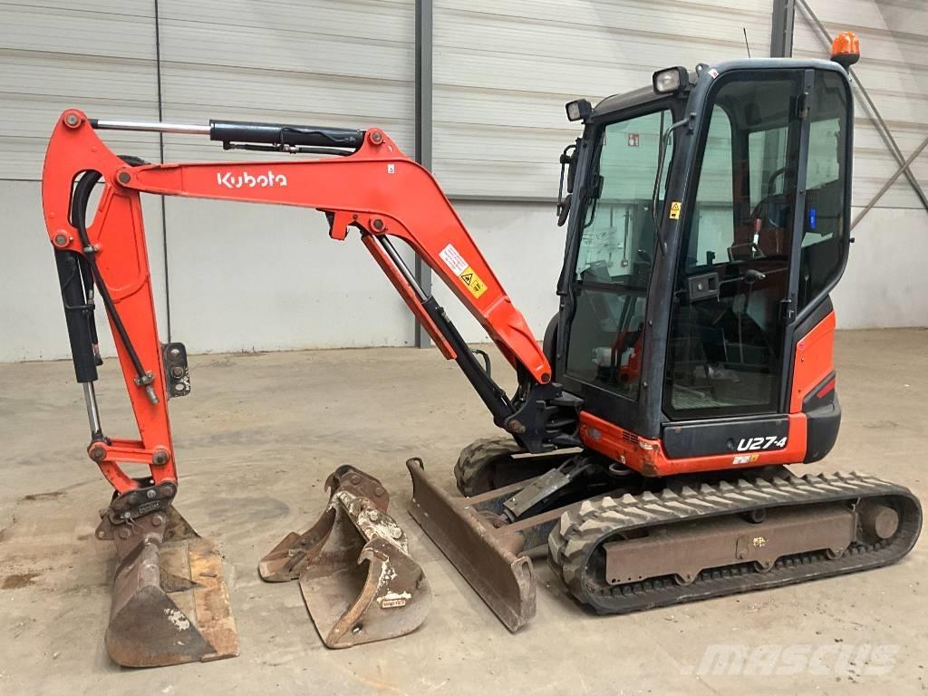 Kubota U 27-4 Minigraafmachines < 7t
