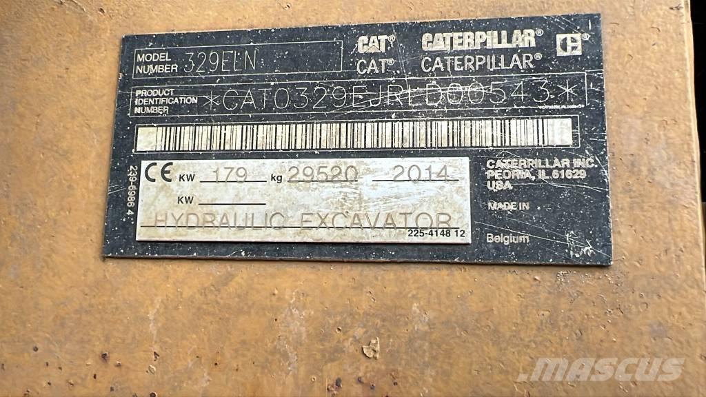 CAT 329 E LN Rupsgraafmachines