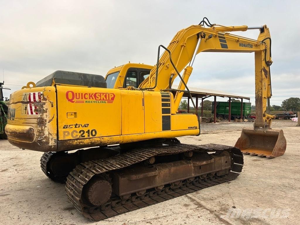 Komatsu PC 210-6K Rupsgraafmachines