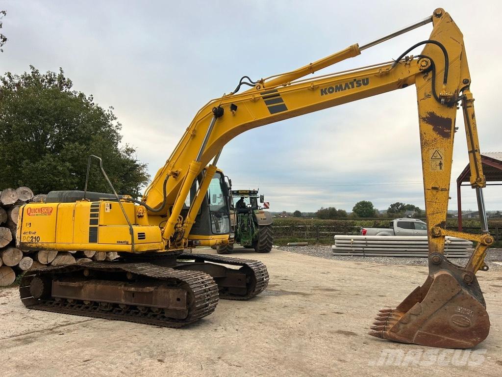 Komatsu PC 210-6K Rupsgraafmachines