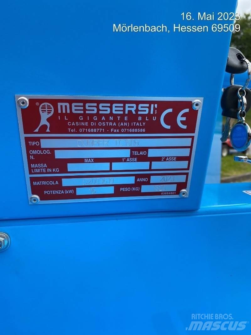 Messersi TC150d Mini Dumpers
