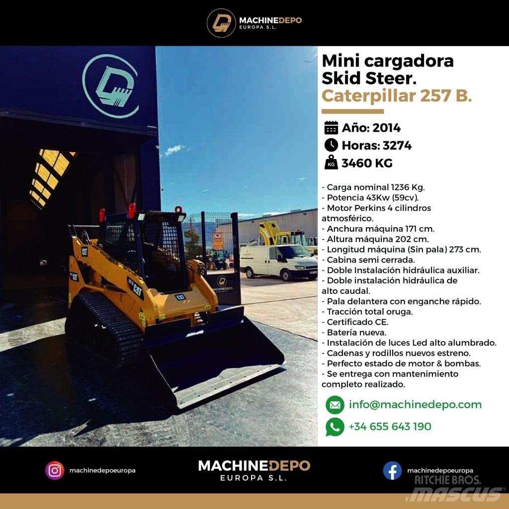 CAT 257 B Rupsladers