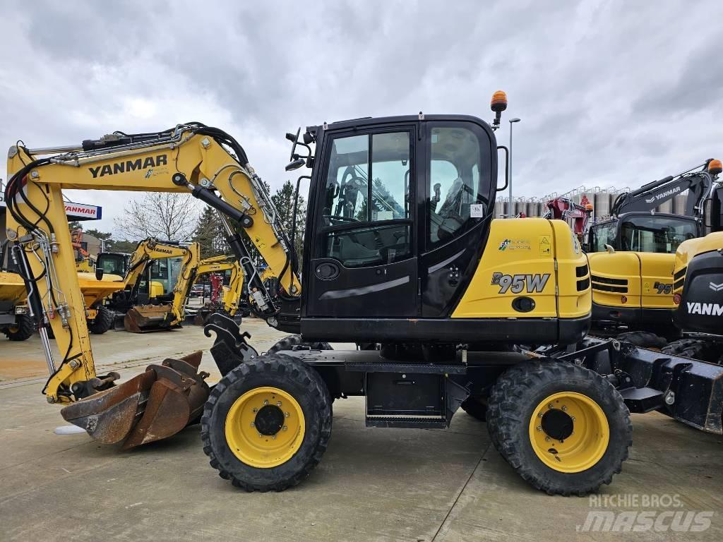 Yanmar B 95 W Wielgraafmachines