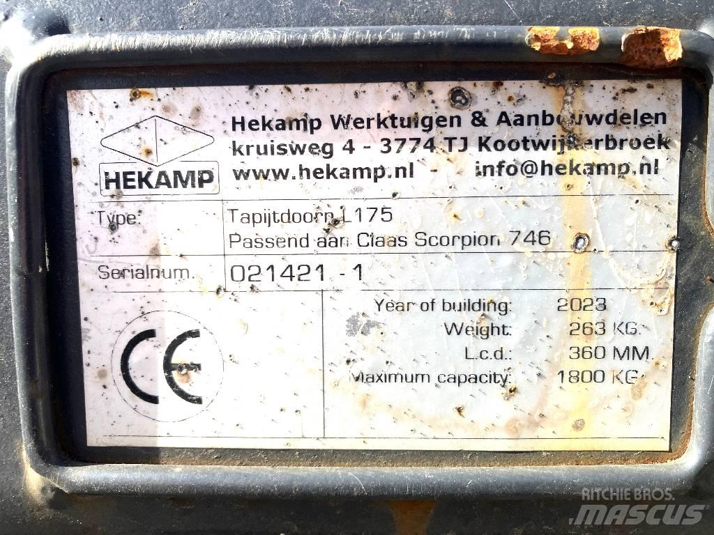 hekamp Tapijtdoorn Afvalverwerking / recycling & groeve spare parts