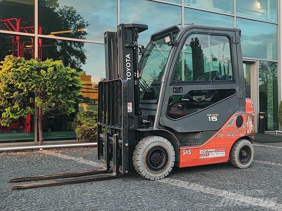 Toyota 02-8FGF15 LPG heftrucks