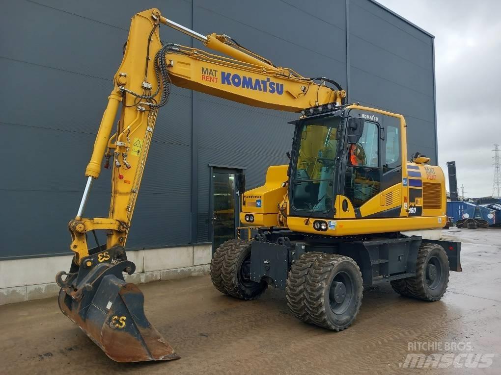 Komatsu PW180-11E0 Wielgraafmachines