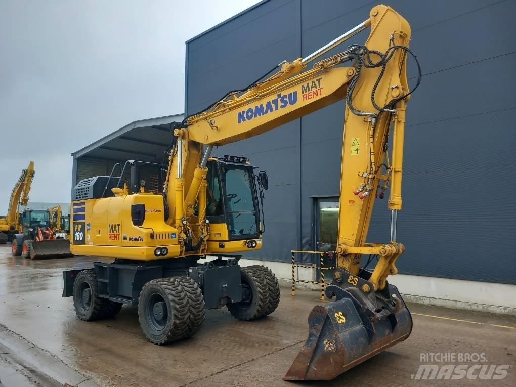 Komatsu PW180-11E0 Wielgraafmachines