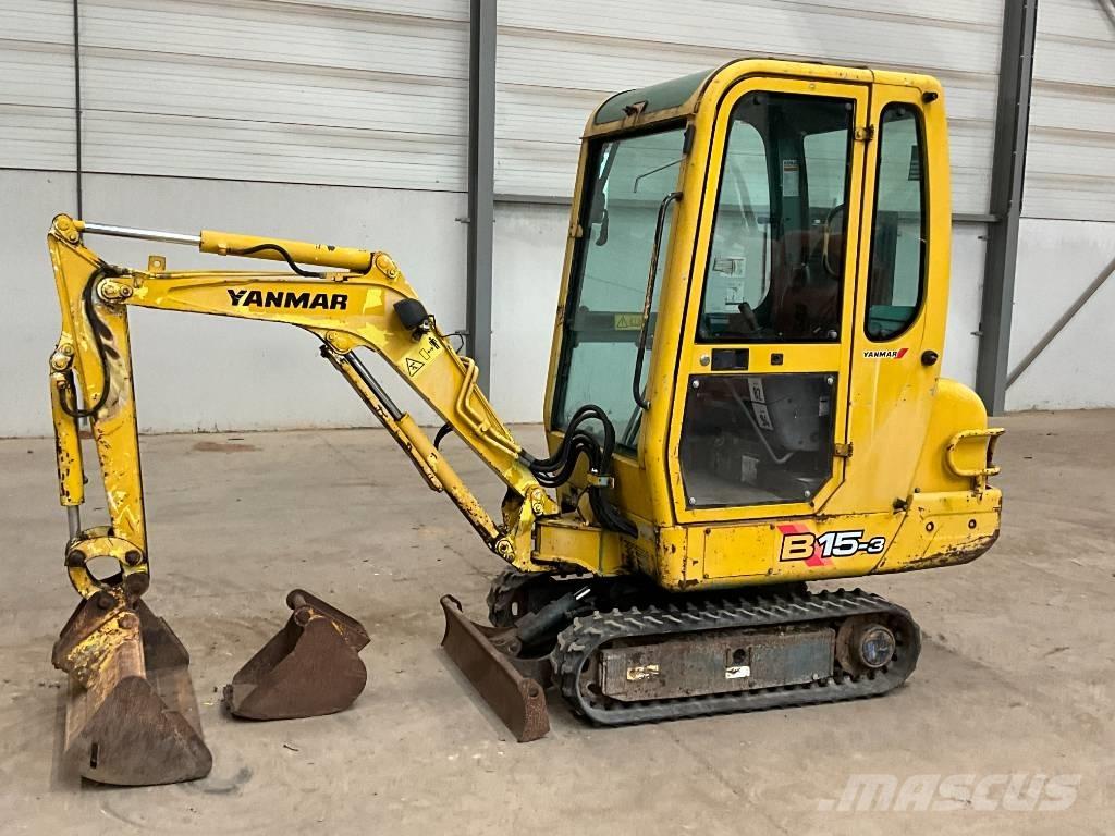 Yanmar B 15 Minigraafmachines < 7t
