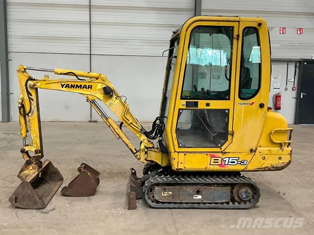 Yanmar B 15 Minigraafmachines < 7t