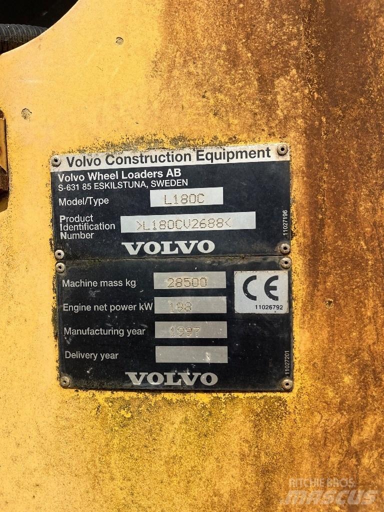 Volvo L180c Wielladers