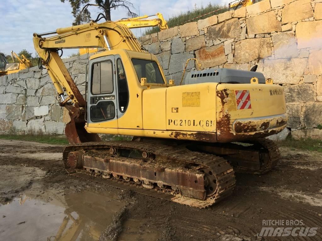 Komatsu PC210LC-6K Rupsgraafmachines