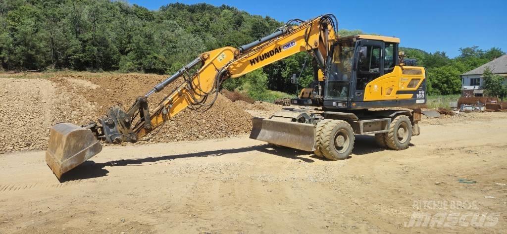 Hyundai HW 160 Wielgraafmachines
