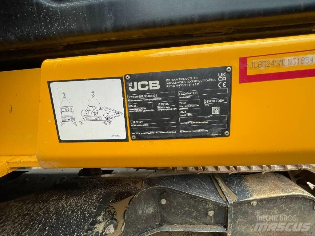 JCB 245 XR Rupsgraafmachines