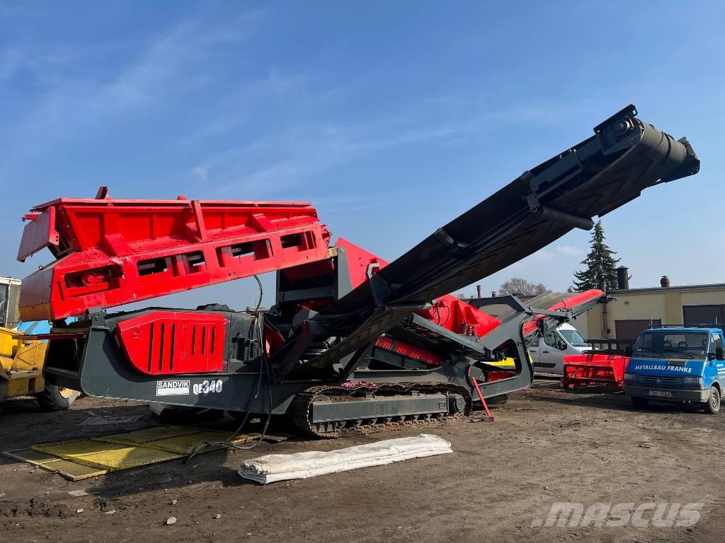 Sandvik QE 340 Mobiele zeefinstallaties