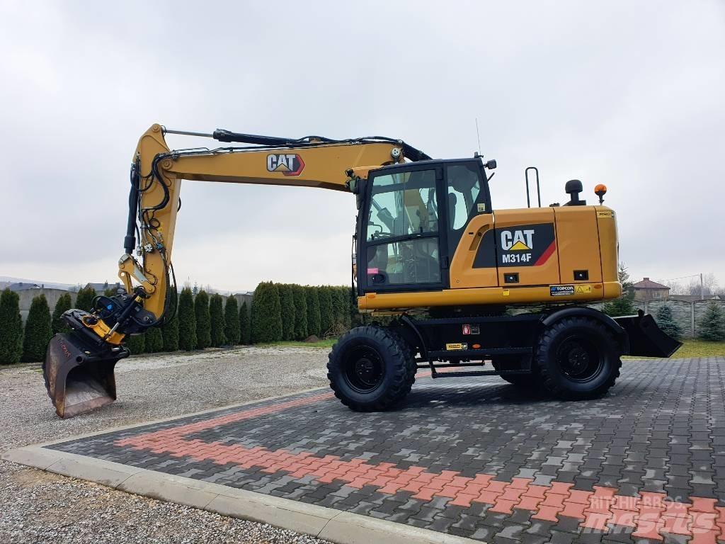 CAT M 314 F Wielgraafmachines
