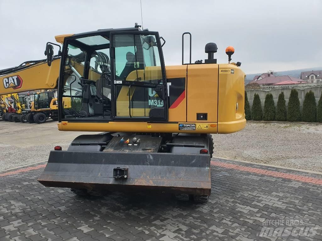 CAT M 314 F Wielgraafmachines