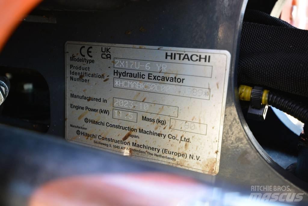 Hitachi ZX 17 U-6 Minigraafmachines < 7t