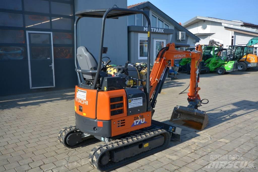 Hitachi ZX 17 U-6 Minigraafmachines < 7t