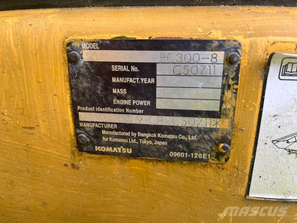 Komatsu PC 300-8 Rupsgraafmachines
