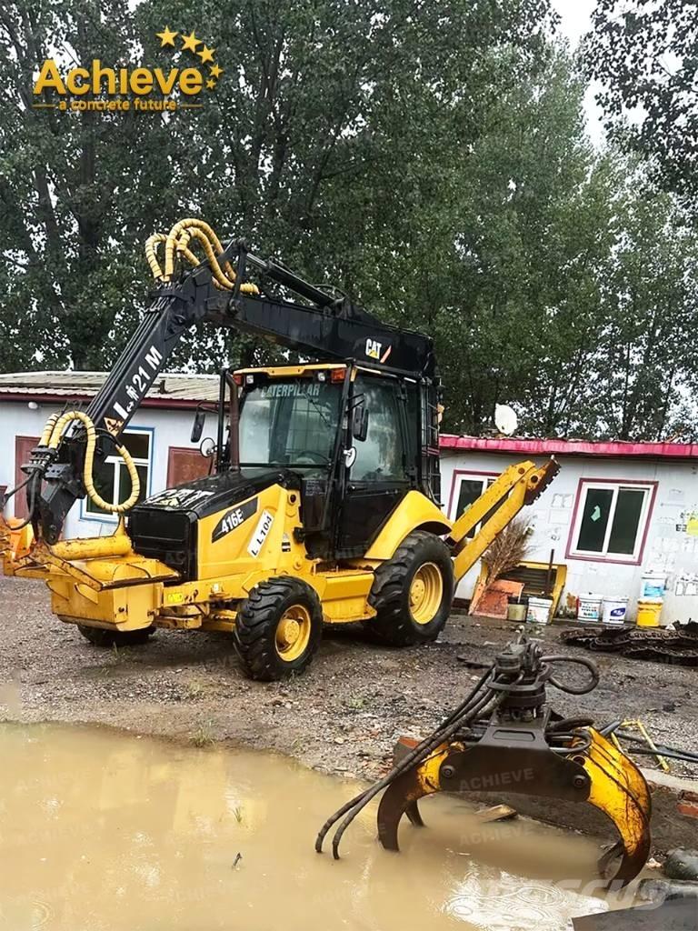CAT 416 E Graaf-laadcombinaties