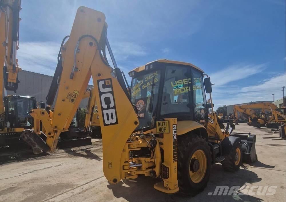 JCB 3 CX Graaf-laadcombinaties
