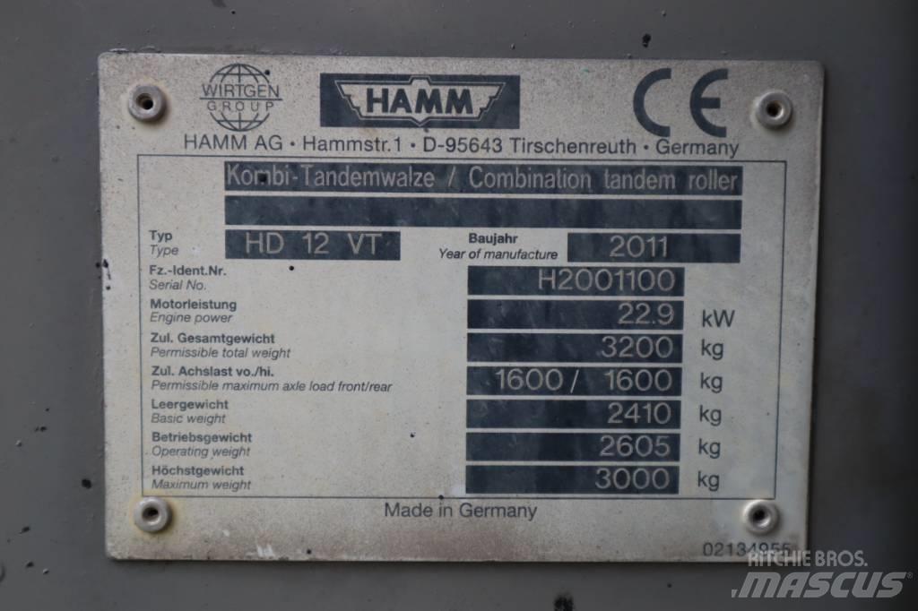 Hammar HD12VT Combinatiewalsen