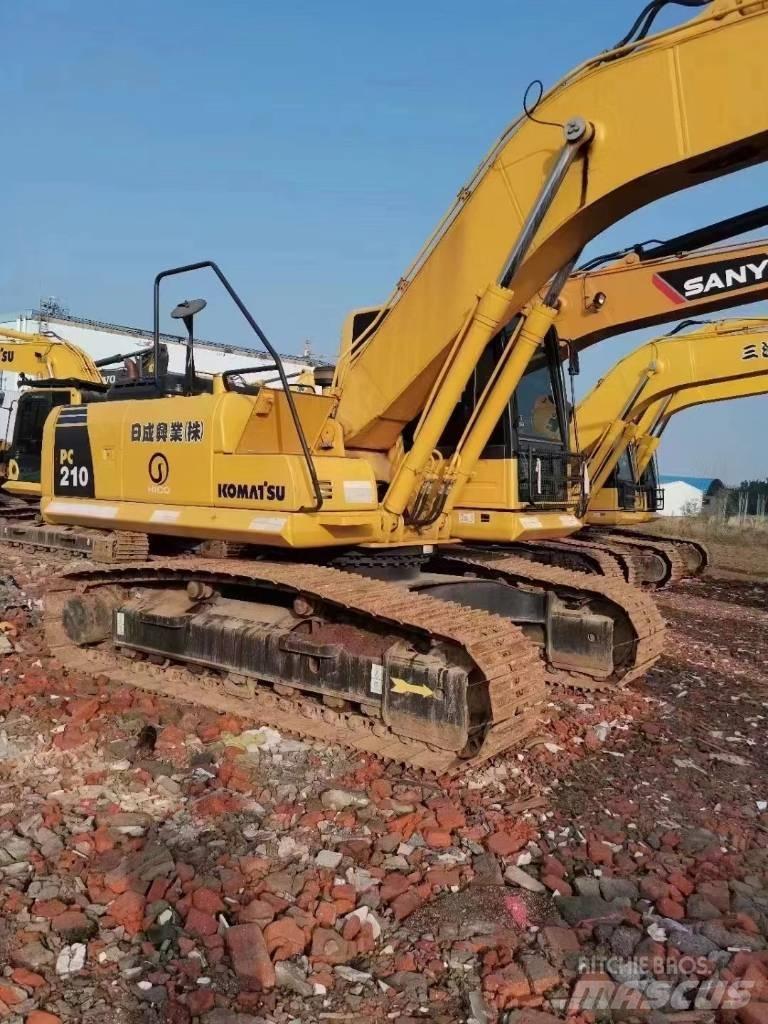 Komatsu PC 210 Rupsgraafmachines