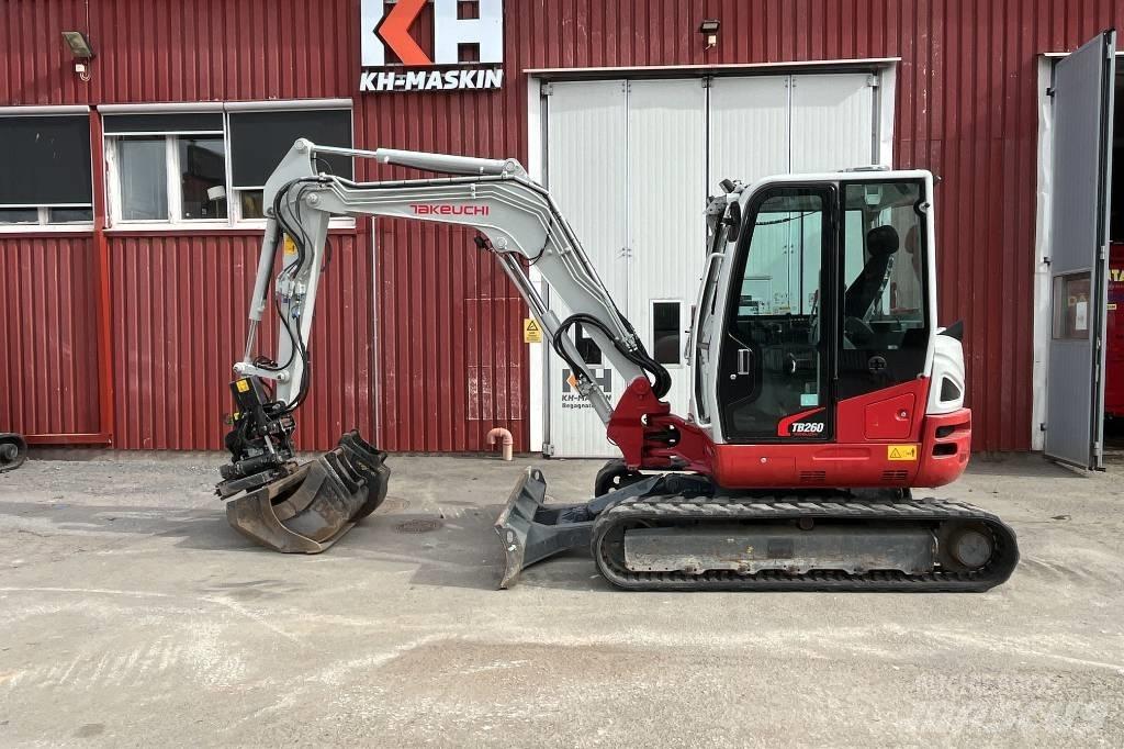 Takeuchi TB 260 Minigraafmachines < 7t