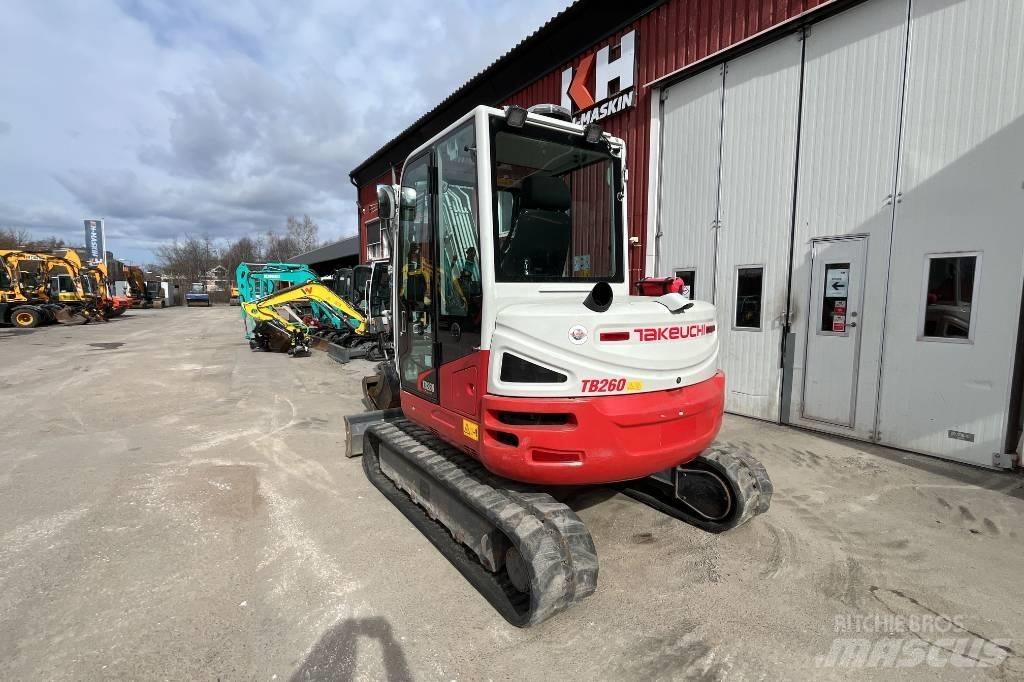 Takeuchi TB 260 Minigraafmachines < 7t