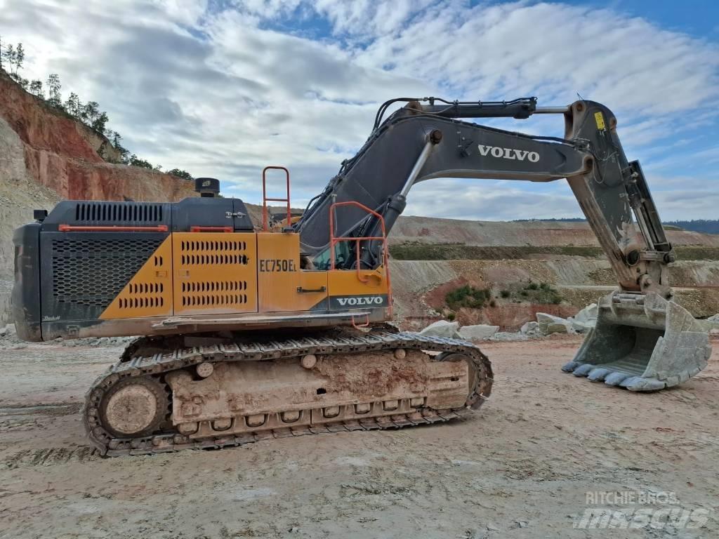 Volvo EC750EL Rupsgraafmachines