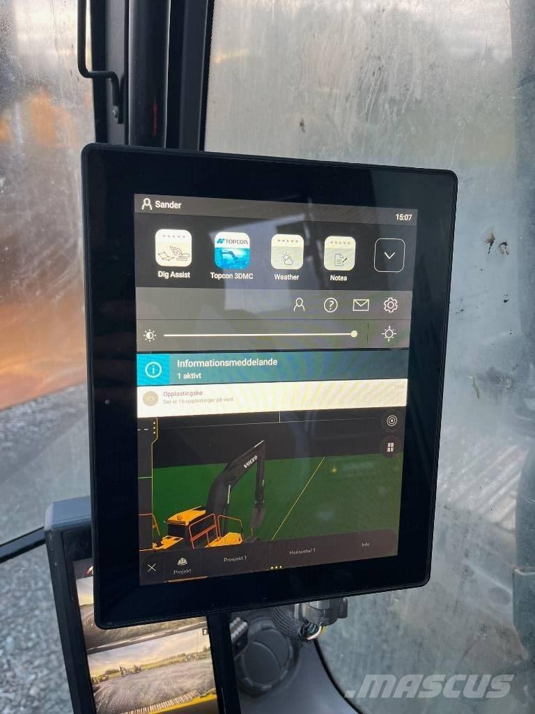 Volvo EC 250 EL Rupsgraafmachines