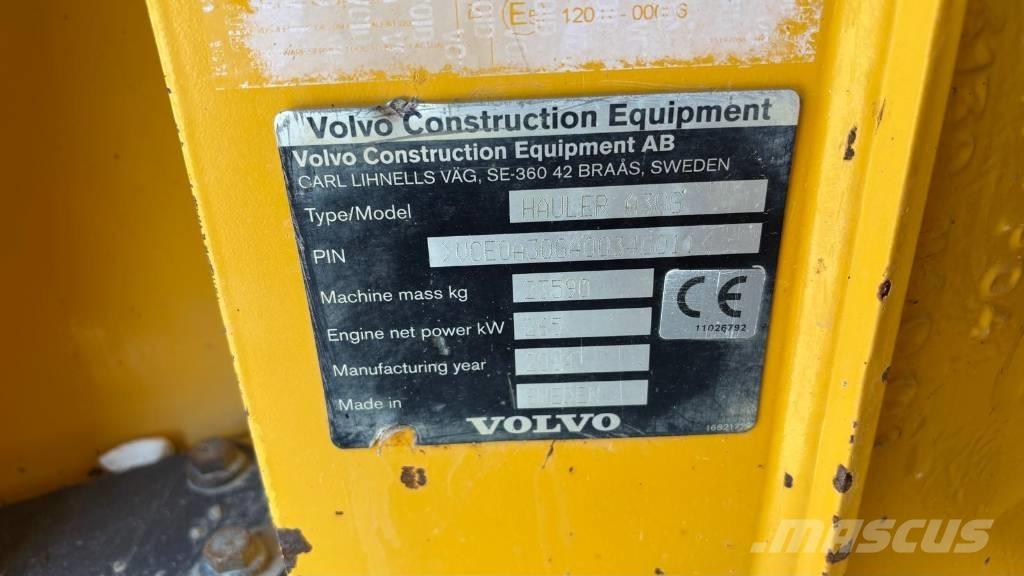 Volvo A 30 G Knik dumptrucks