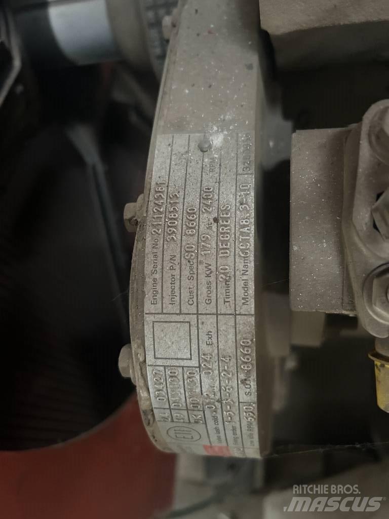 Cummins 6CTA8.3 Diesel generatoren