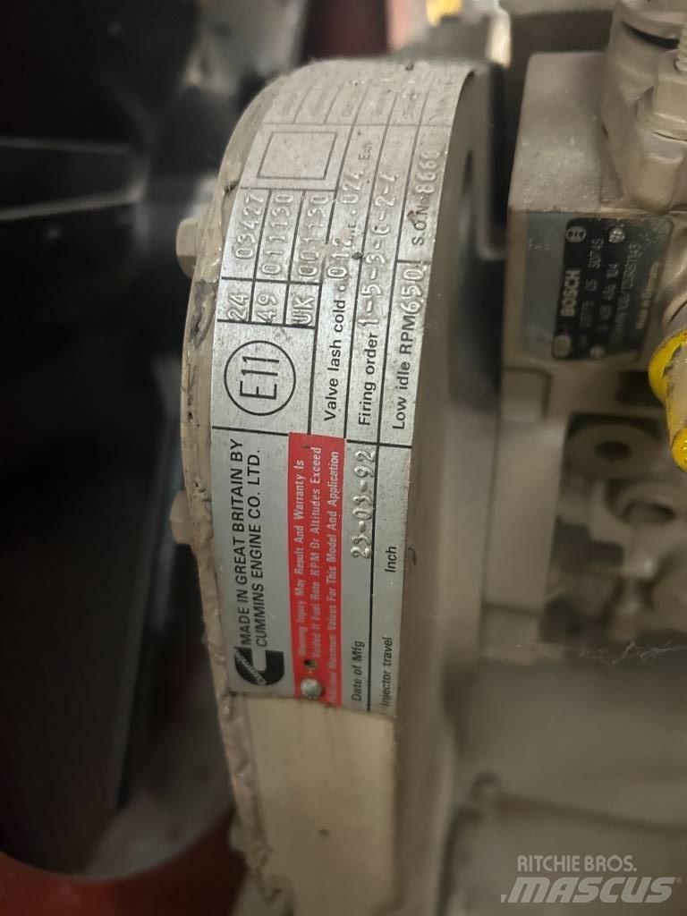 Cummins 6CTA8.3 Diesel generatoren