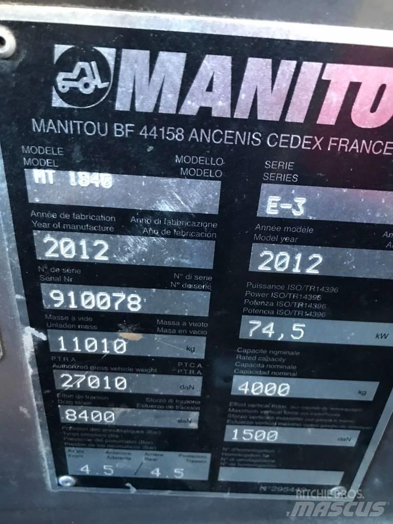 Manitou MT 1840 Verreikers