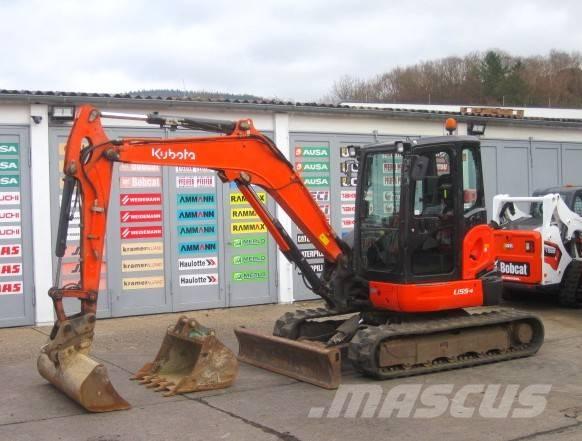 Kubota U55-4 Minigraafmachines < 7t