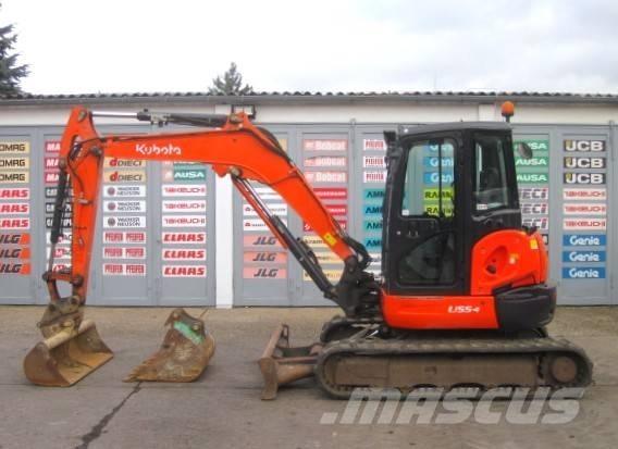 Kubota U55-4 Minigraafmachines < 7t