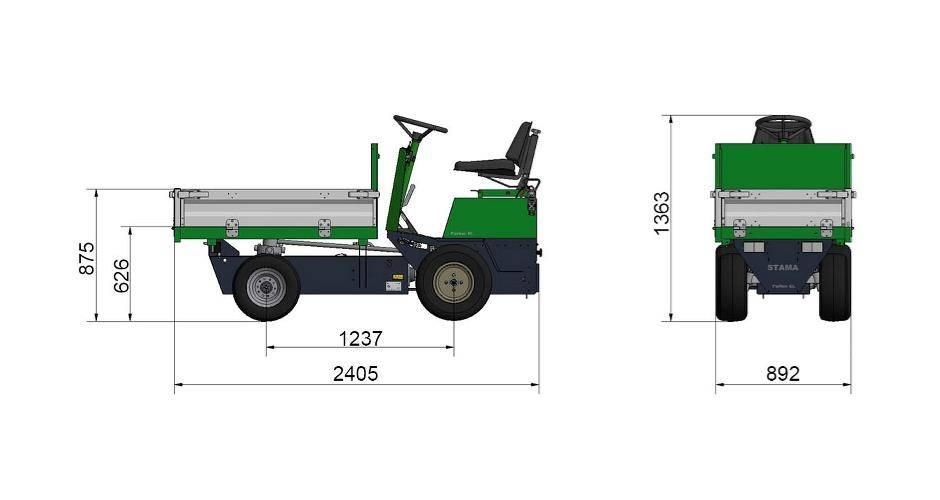 Stama Parker EL Mini Dumpers