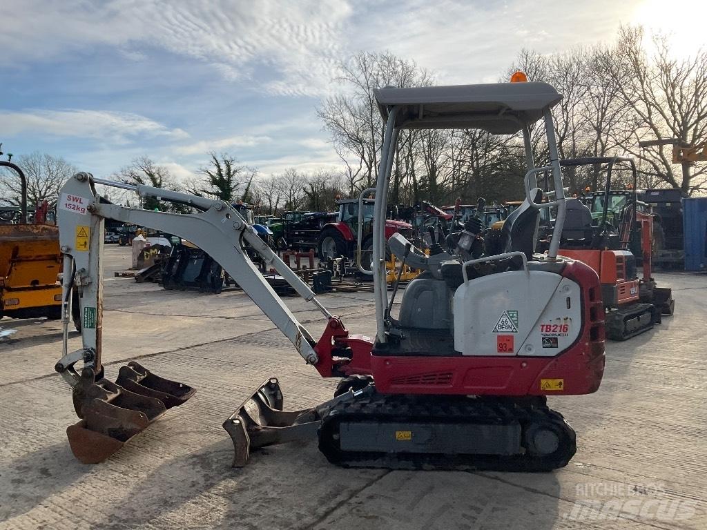 Takeuchi TB 216 Minigraafmachines < 7t
