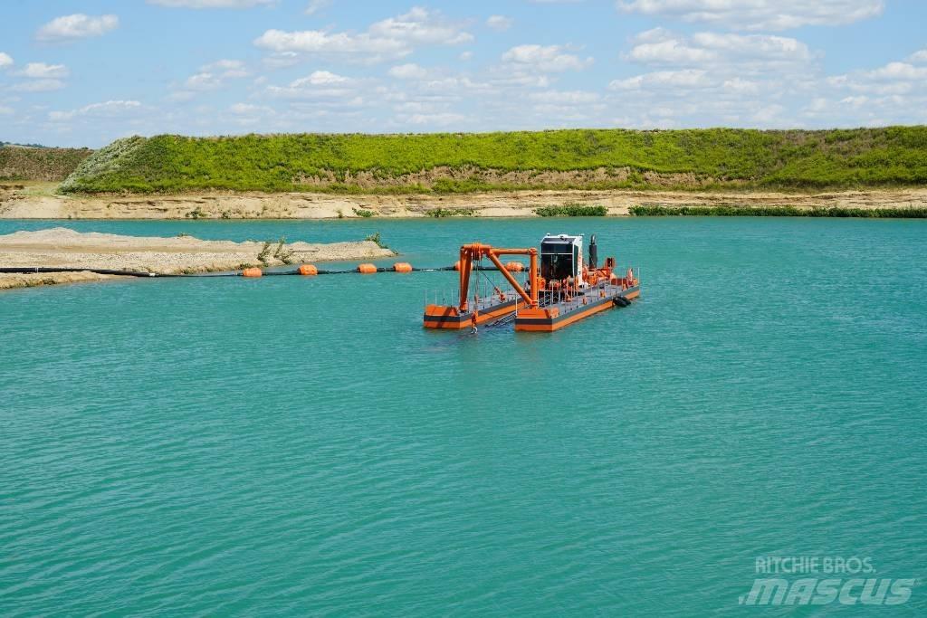 Bell Cutter Dredger Werkboten en pontons