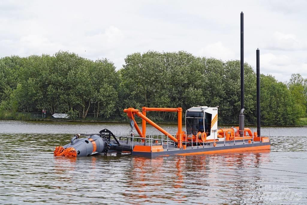 Bell Cutter Dredger Werkboten en pontons