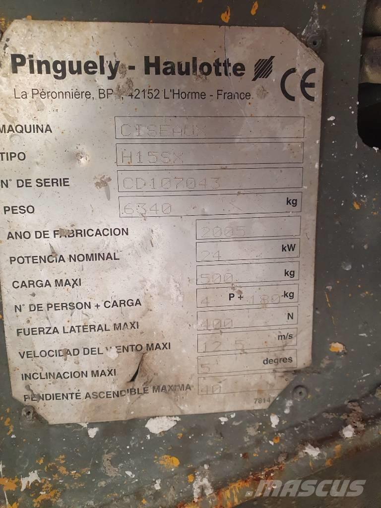 Haulotte H 15 SX Schaarhoogwerkers